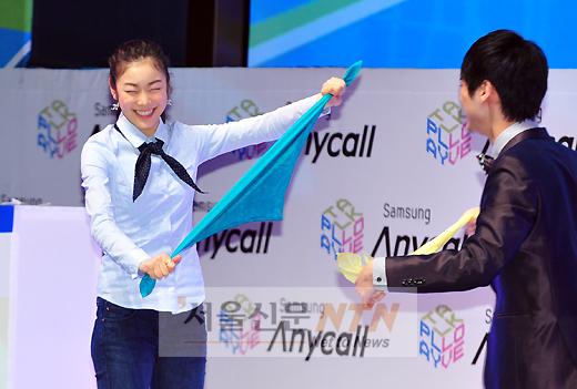[NTN포토] 김연아 “제 마술 어때요?”