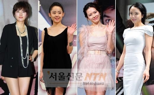 ‘블랙’ 문근영·‘화이트’ 전도연.. 여배우들, 봄을 잊다