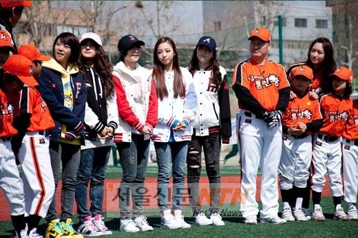 카라, ‘날려라 홈런왕’ 서포터즈로 맹활약