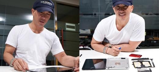 구준엽, 아이폰에 이어 아이패드 분해 ‘화제’
