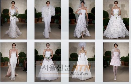 美명품 브랜드, 고소영 웨딩 드레스 특별제작
