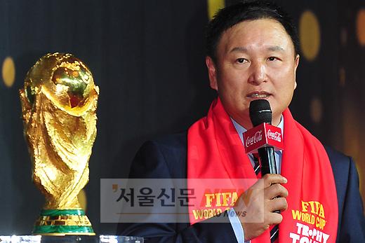 [NTN포토] 자신감 넘치는 허정무 ‘목표는 16강!’