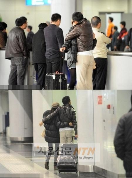‘중국판 송혜교’ 장우기, 공항서 프렌치 키스..상대는 재벌2세