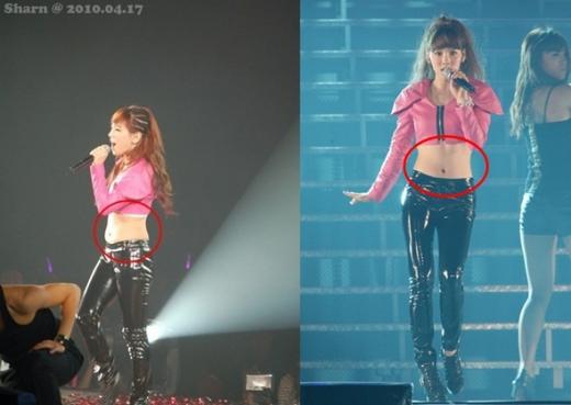 태연 뱃살..네티즌 “그래도 내 눈에는 천사!”