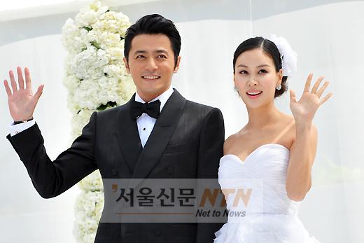 장동건·고소영, ‘5월의 키스’로 세기의 웨딩마치 (종합)