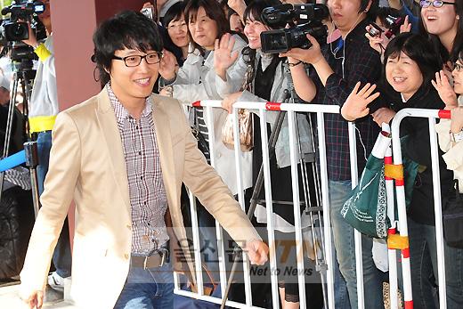 [NTN포토] 차태현 ‘신나는 발걸음’