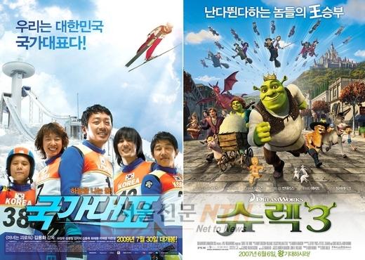‘국가대표’·‘슈렉3’ 등 어린이날 TV특선영화 ‘풍성’