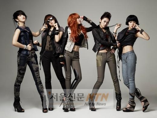 포미닛, 앨범 재킷사진 공개 ‘시크한 시티룩’