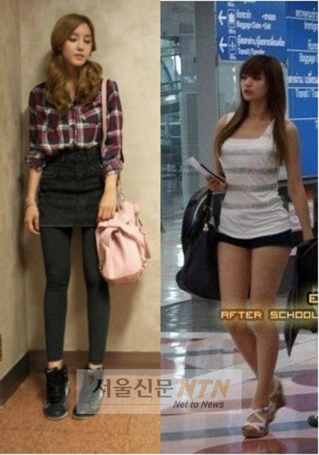 걸그룹 스트릿 패션 대결 ‘티아라 VS 애프터스쿨’