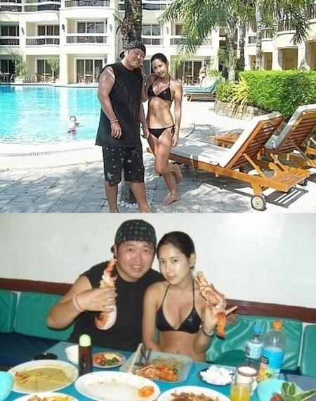 채은정, 비키니 사진 공개..의문의 남자 누구?
