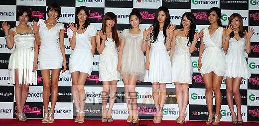 [NTN포토] 소녀시대, ‘백의여신’으로 변신