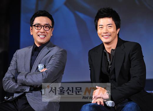 [NTN포토] 김승우·권상우, 한국 대표 ‘미남 배우들의 미소’