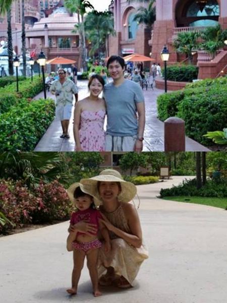 서민정, 가족사진 공개...네티즌 “해피바이러스”