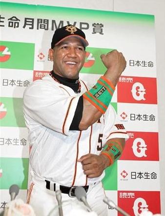김태균, 아깝다! 日야구 ‘5월 MVP’