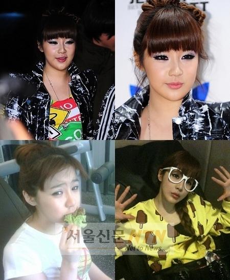 2NE1 박봄, 상추 다이어트 성공...’홀쭉’