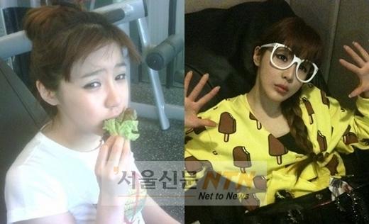 2NE1 박봄, 상추 다이어트 성공’홀쭉’