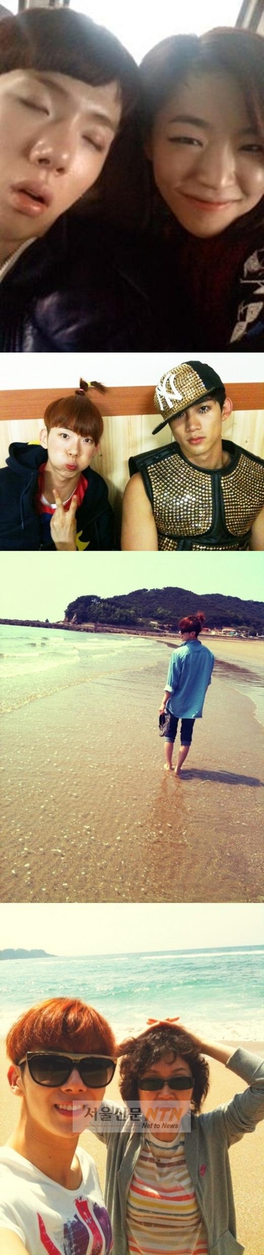 조권, 가인·택연 등 일상사진 무더기 방출