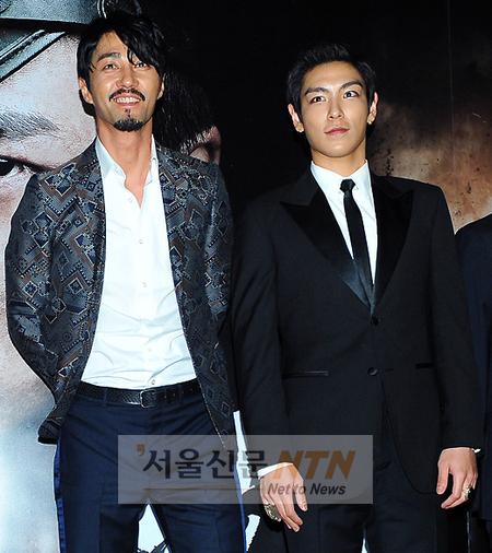 [NTN포토] ‘포화속으로’ 차승원·최승현, 맑은 미소로