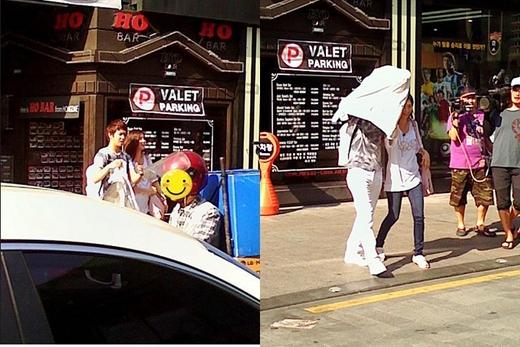 ‘용서커플’ 정용화, 서현 위해 ‘햇빛 가려주기’ 매너