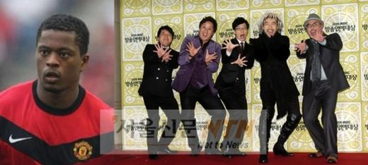 ‘맨유’ 에브라, 내달 ‘무한도전’ 출연하나?