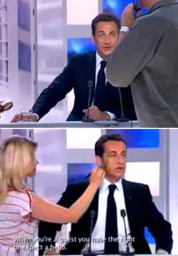 사르코지 대통령 ‘버럭 영상’ 공개 파문