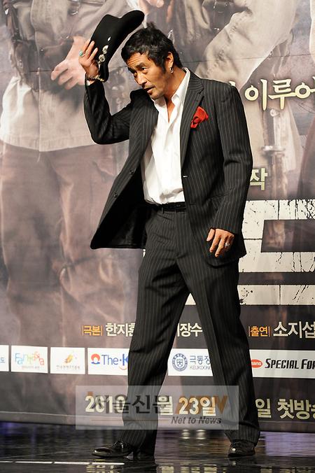 [NTN포토] 최민수, ‘로드넘버원’ 잘 부탁드려요