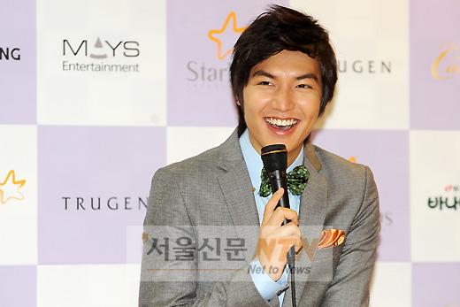 [NTN포토] 이민호, ‘가수 욕심 나지만 노래를 못 불러서...’