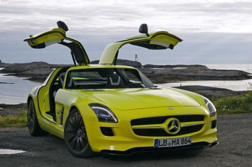 526마력 전기슈퍼카…벤츠 ‘SLS AMG E-셀’