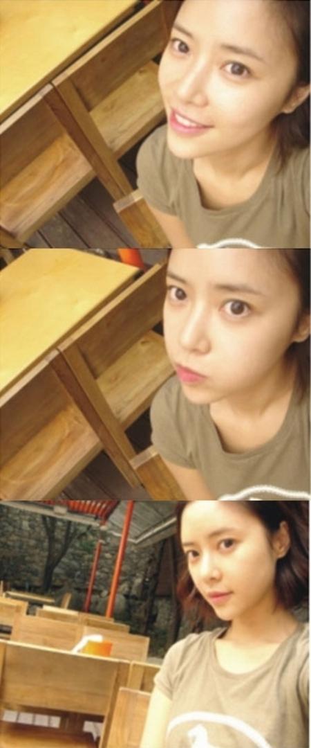 황정음, ‘민낯’ 셀카로 ‘피부미인’ 인증