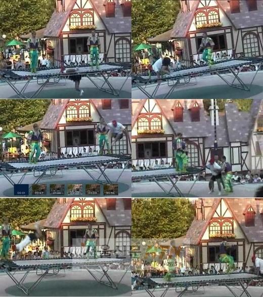 에버랜드 ‘덤블링남’, 실수연발에도 무한도전 ‘폭소’