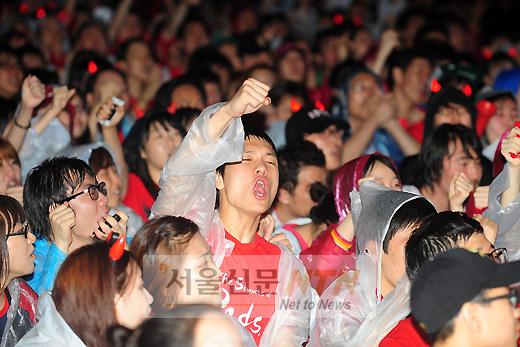 [NTN포토] 대한민국 8강 갈 수 있다!