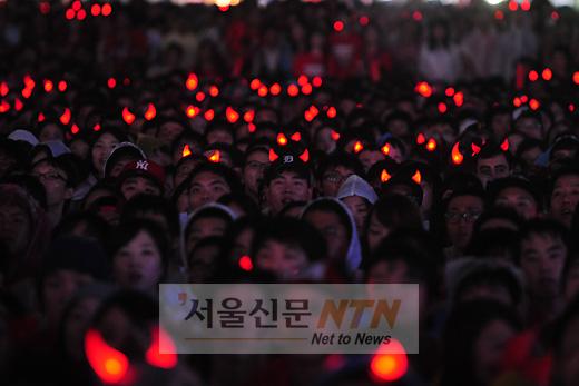 [NTN포토] ‘초조한 붉은 악마’
