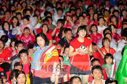 [NTN포토] 붉은 악마는 안절부절