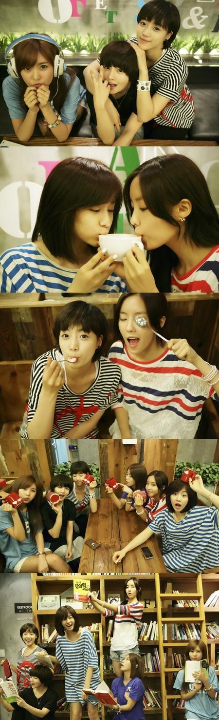 ‘이산가족’ 티아라, 상봉기념 ‘민낯사진’ 퍼레이드