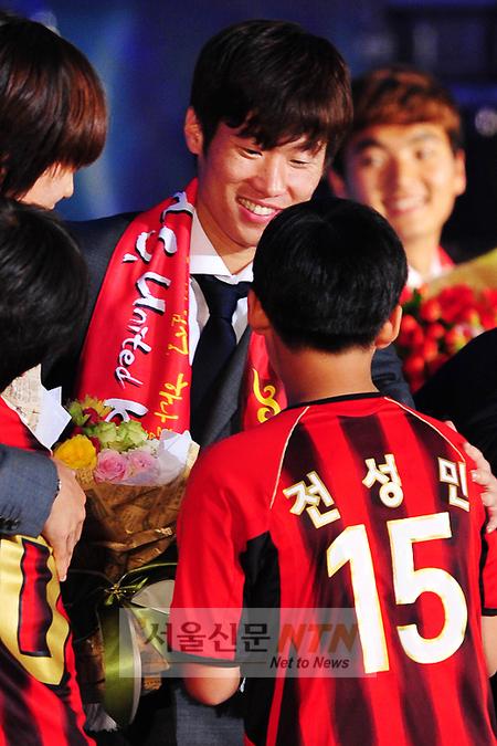 ‘캡틴’ 박지성 축구대표팀, 3일 안산서 자선경기
