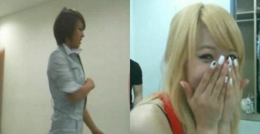 오렌지캬라멜 패러디 열풍..슈주 이어 포미닛도 동참