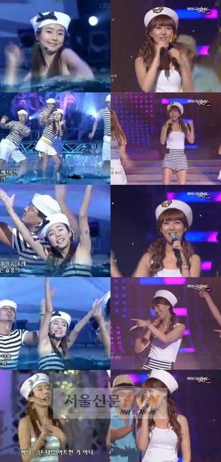 장윤정, 이정현 ‘서머댄스’ 무대까지 통째로 베꼈다?
