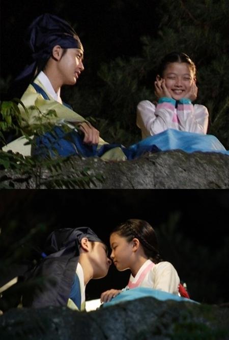‘구미호’ 김유정-이민호, 아역들의 풋풋한 ‘입맞춤’