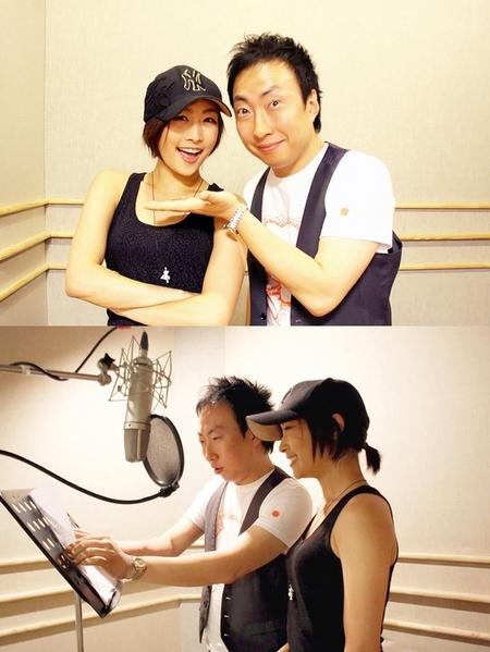 박명수·니콜, 듀엣곡 ‘고래’ 녹음현장 공개