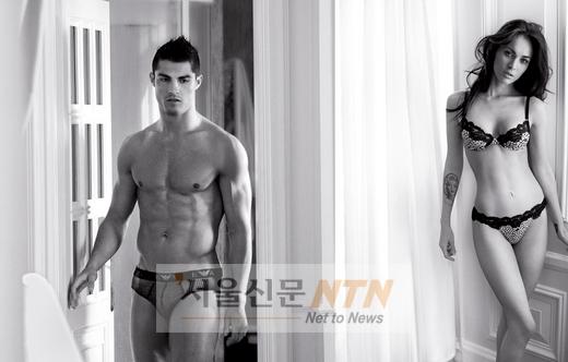 호날두vs메간 폭스, ‘닮은 듯 다른 관능미’ 눈길