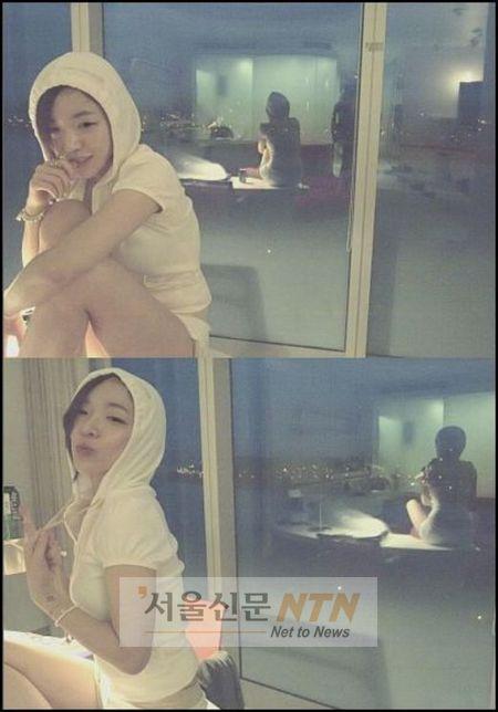 가인, 섹시 뒤태 공개...신랑 조권에 깜찍한 복수?