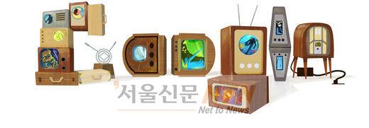 구글, 아티스트 백남준 탄생 78주년 기념 로고 선봬