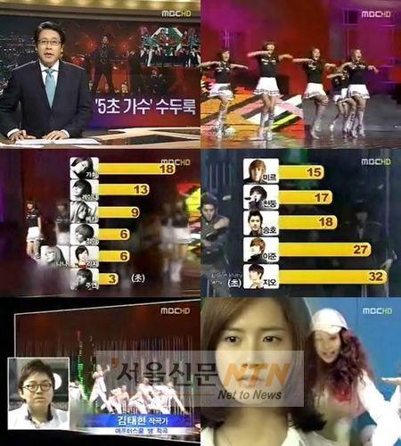 ‘뉴스데스크’, 인피니트 등 ‘5초가수’ 아이돌 비판