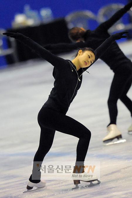 [NTN포토] 김연아 ‘피겨여왕의 아름다운 자태’