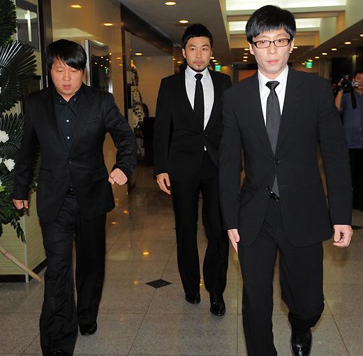 노홍철·유재석·정형돈, 故백남봉 조문해 생전 회상