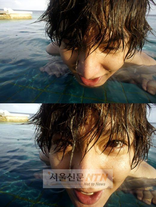 이민호, 여름휴가 사진 공개…”쉴 때조차 귀요미” 팬들 반색