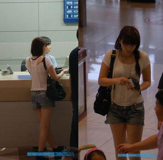강지영, 속 비치는 시스루룩 논란 ‘야해VS패션’