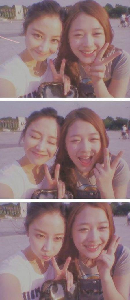 선데이-설리, 베이비 페이스 셀카 공개 화제