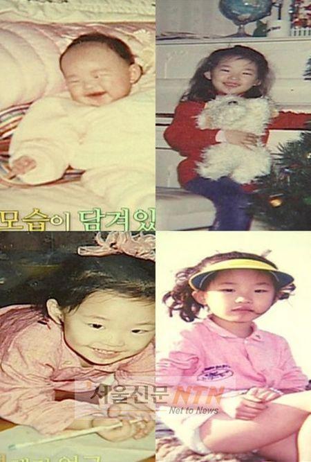 가인, 어린시절 사진 공개…네티즌 “눈웃음 여전”