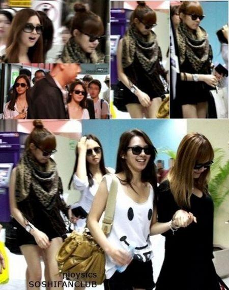 소녀시대, 공항패션 대열 합류...선글라스 코디 ‘눈길’